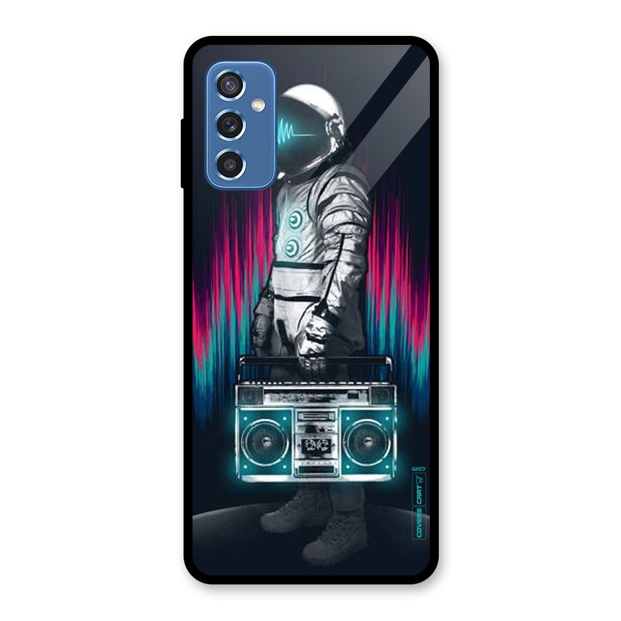 Radio Man Glass Back Case for Galaxy M52 5G