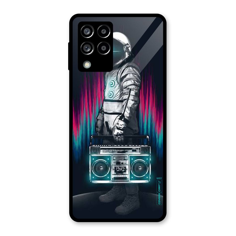 Radio Man Glass Back Case for Galaxy M53 5G