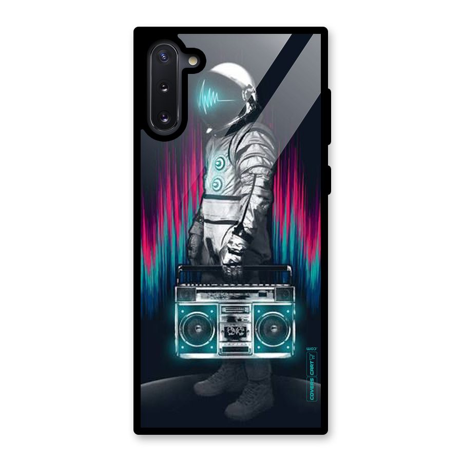 Radio Man Glass Back Case for Galaxy Note 10