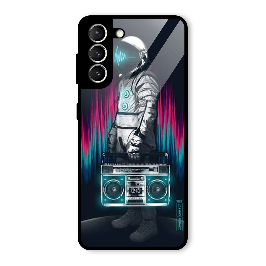 Radio Man Glass Back Case for Galaxy S21 5G