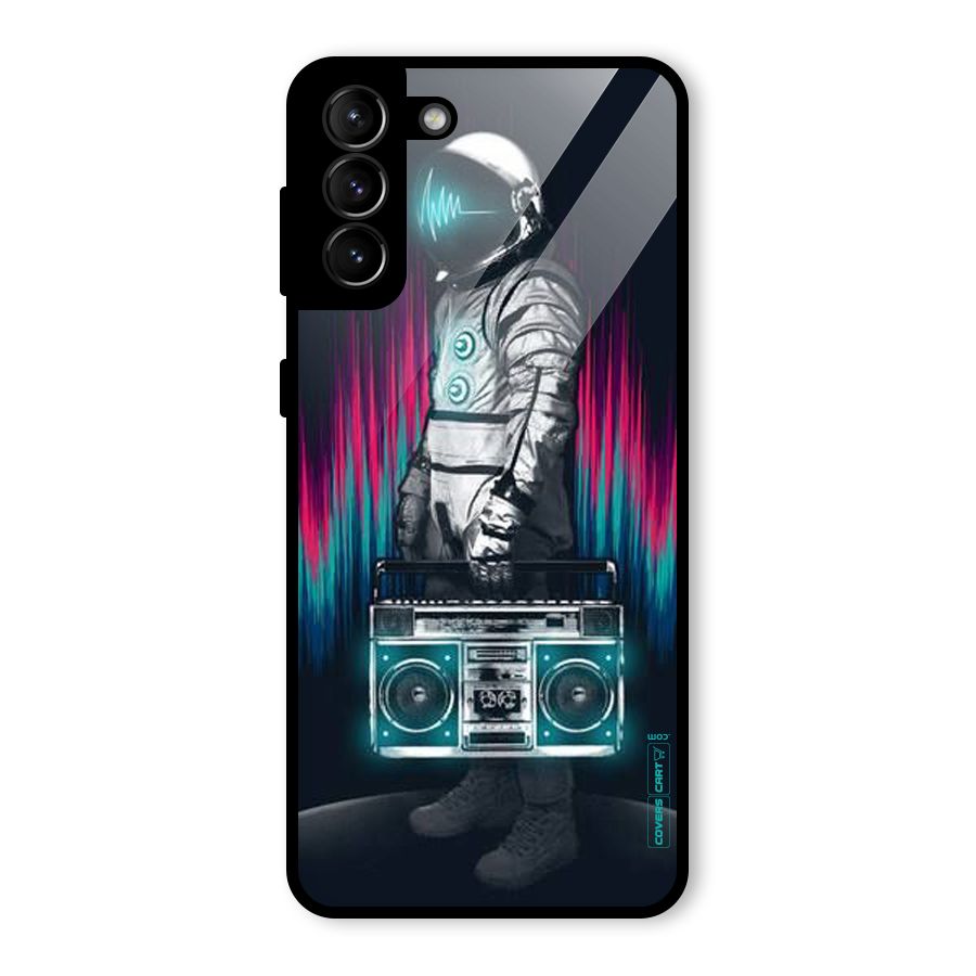 Radio Man Glass Back Case for Galaxy S21 Plus