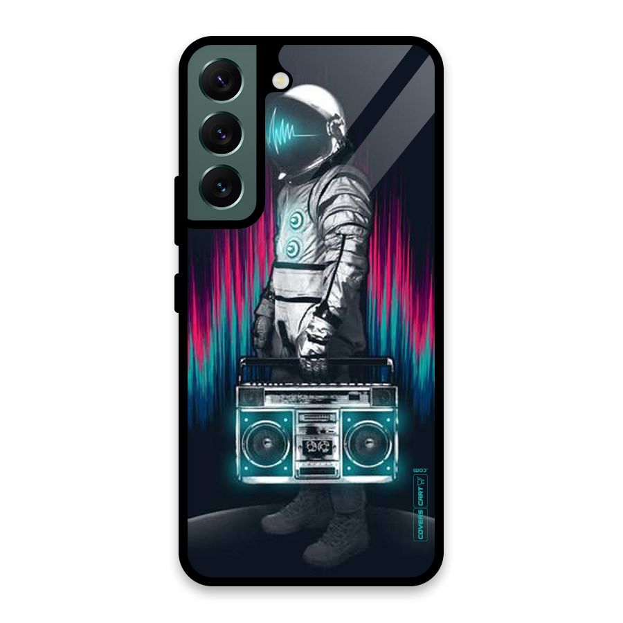 Radio Man Glass Back Case for Galaxy S22 5G