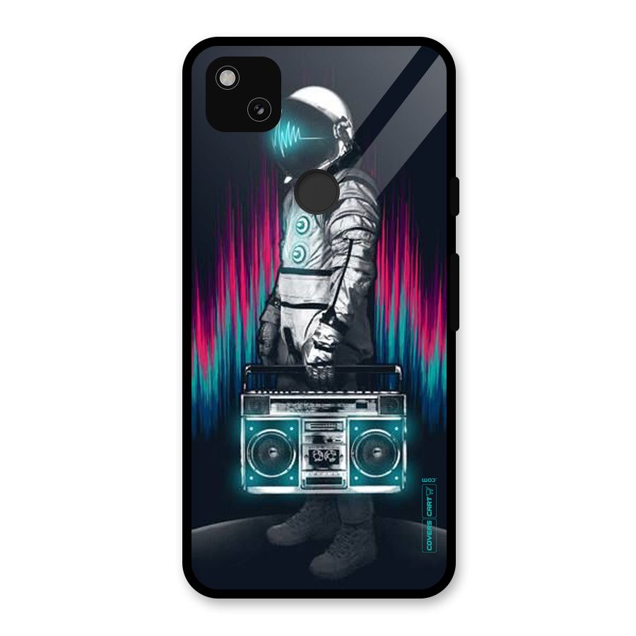 Radio Man Glass Back Case for Google Pixel 4a