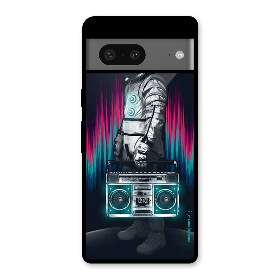 Radio Man Glass Back Case for Google Pixel 7