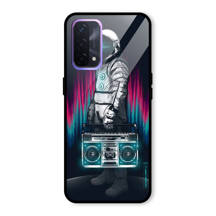 Radio Man Glass Back Case for Oppo A74 5G