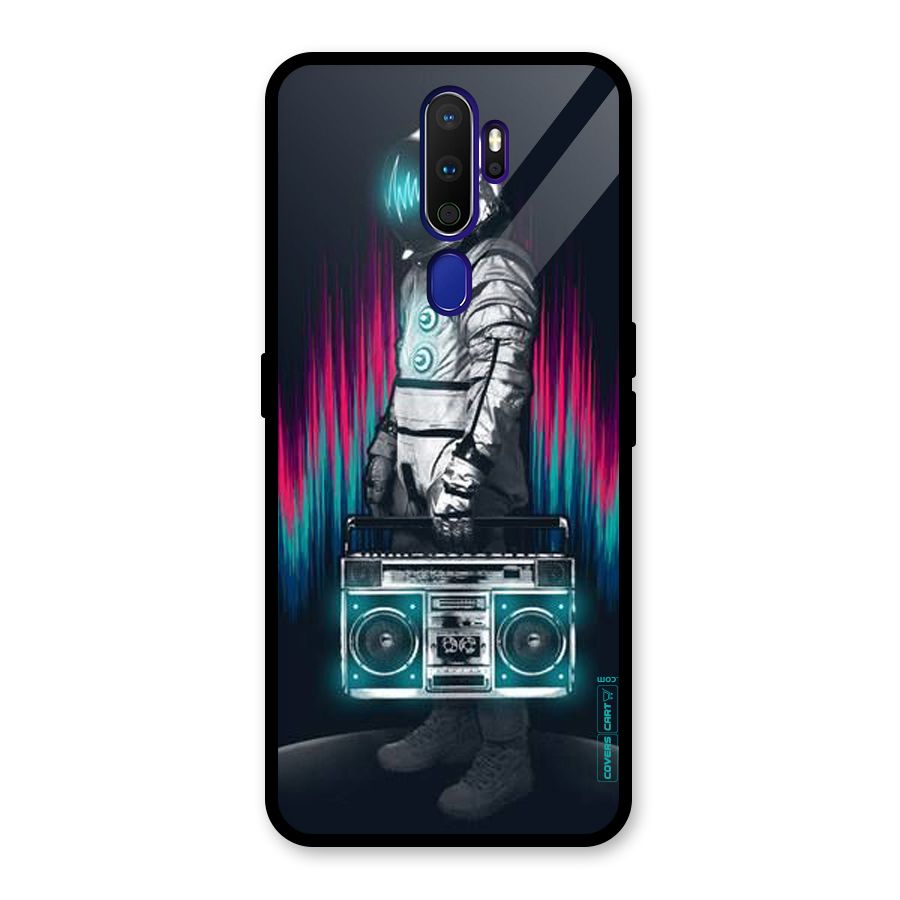 Radio Man Glass Back Case for Oppo A9 (2020)