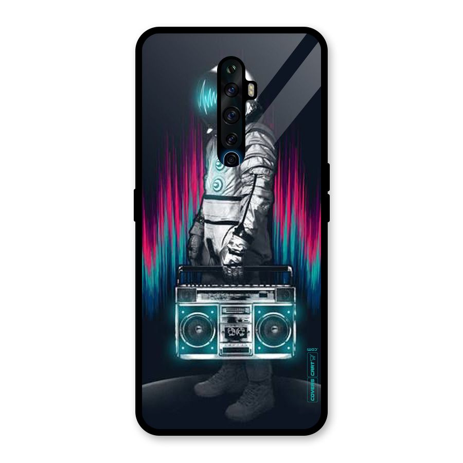 Radio Man Glass Back Case for Oppo Reno2 F