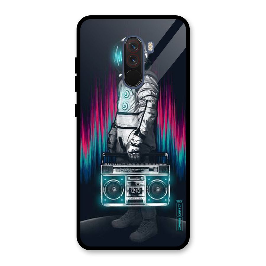 Radio Man Glass Back Case for Poco F1