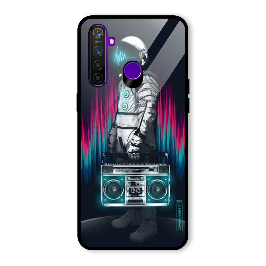 Radio Man Glass Back Case for Realme 5 Pro