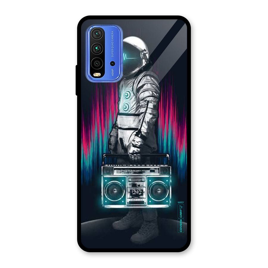Radio Man Glass Back Case for Redmi 9 Power