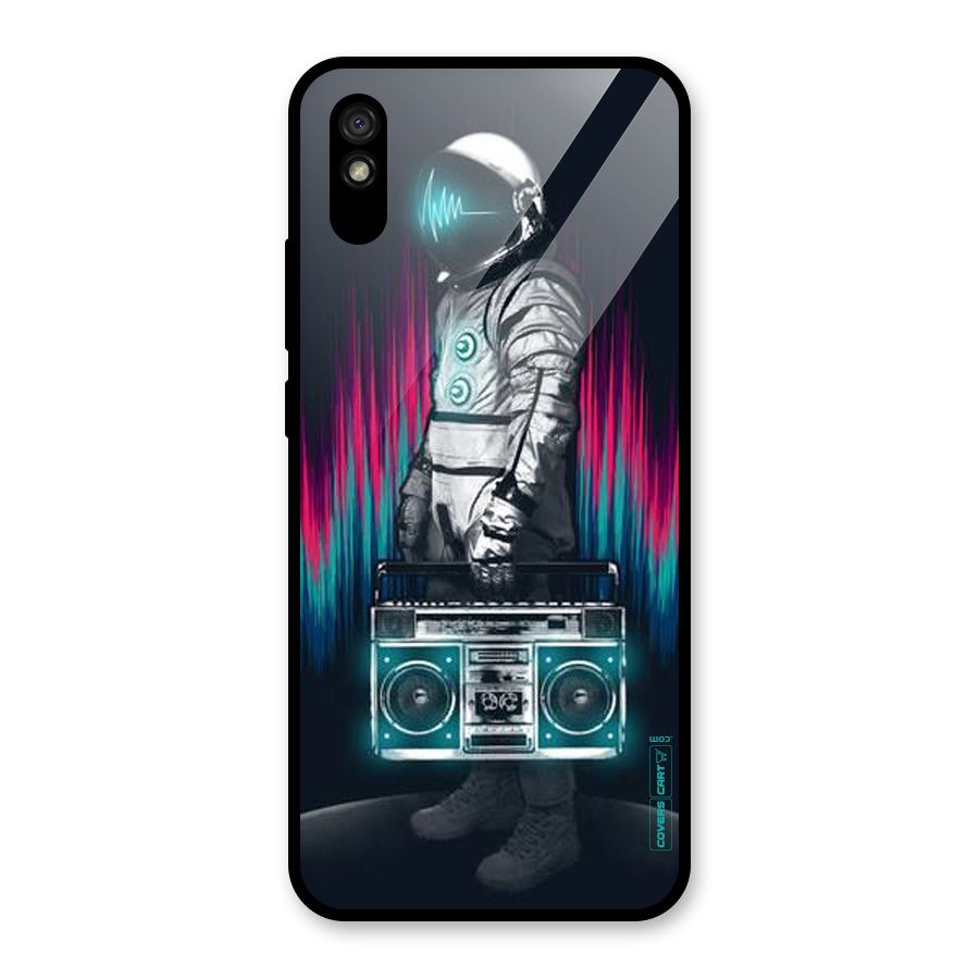Radio Man Glass Back Case for Redmi 9i