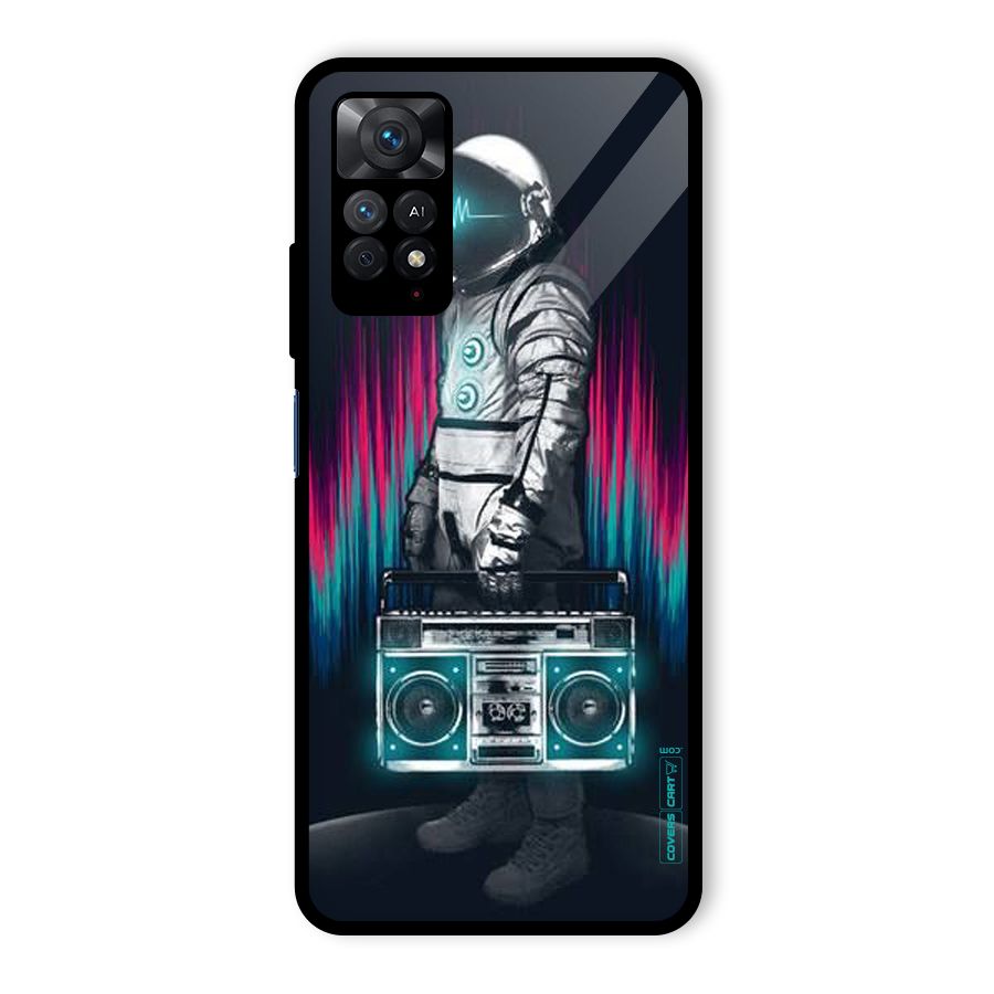Radio Man Glass Back Case for Redmi Note 11 Pro