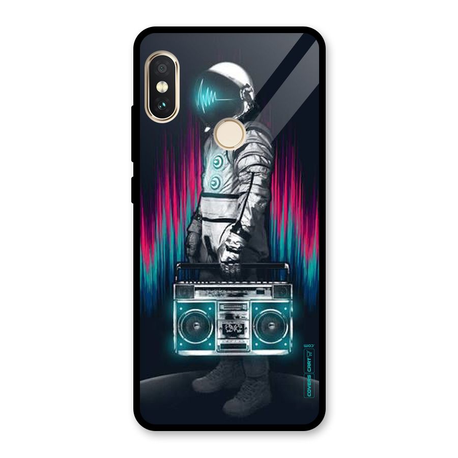 Radio Man Glass Back Case for Redmi Note 5 Pro
