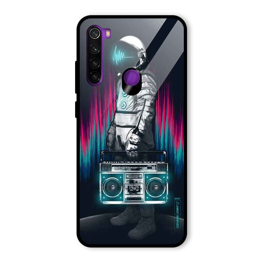 Radio Man Glass Back Case for Redmi Note 8
