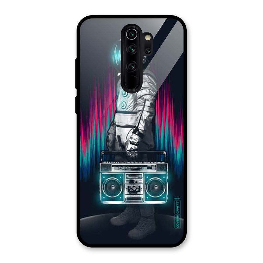 Radio Man Glass Back Case for Redmi Note 8 Pro