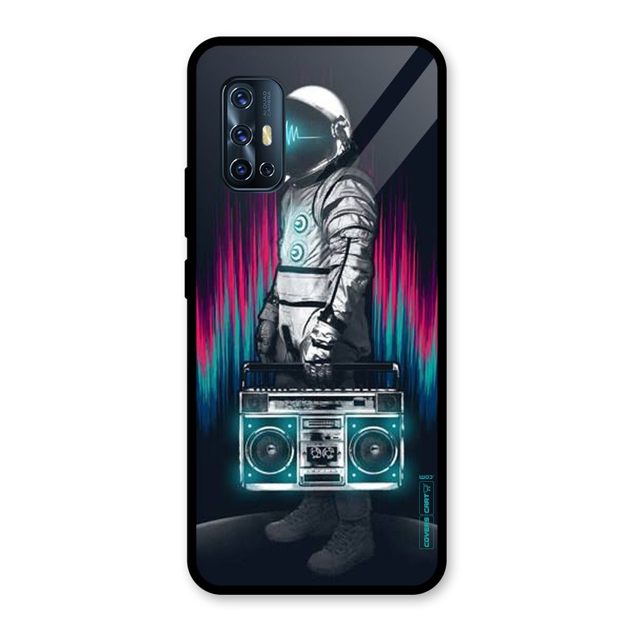 Radio Man Glass Back Case for Vivo V17