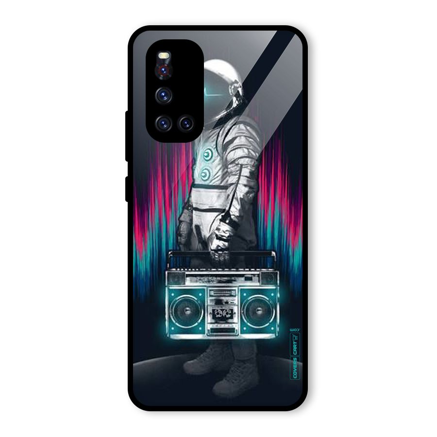 Radio Man Glass Back Case for Vivo V19