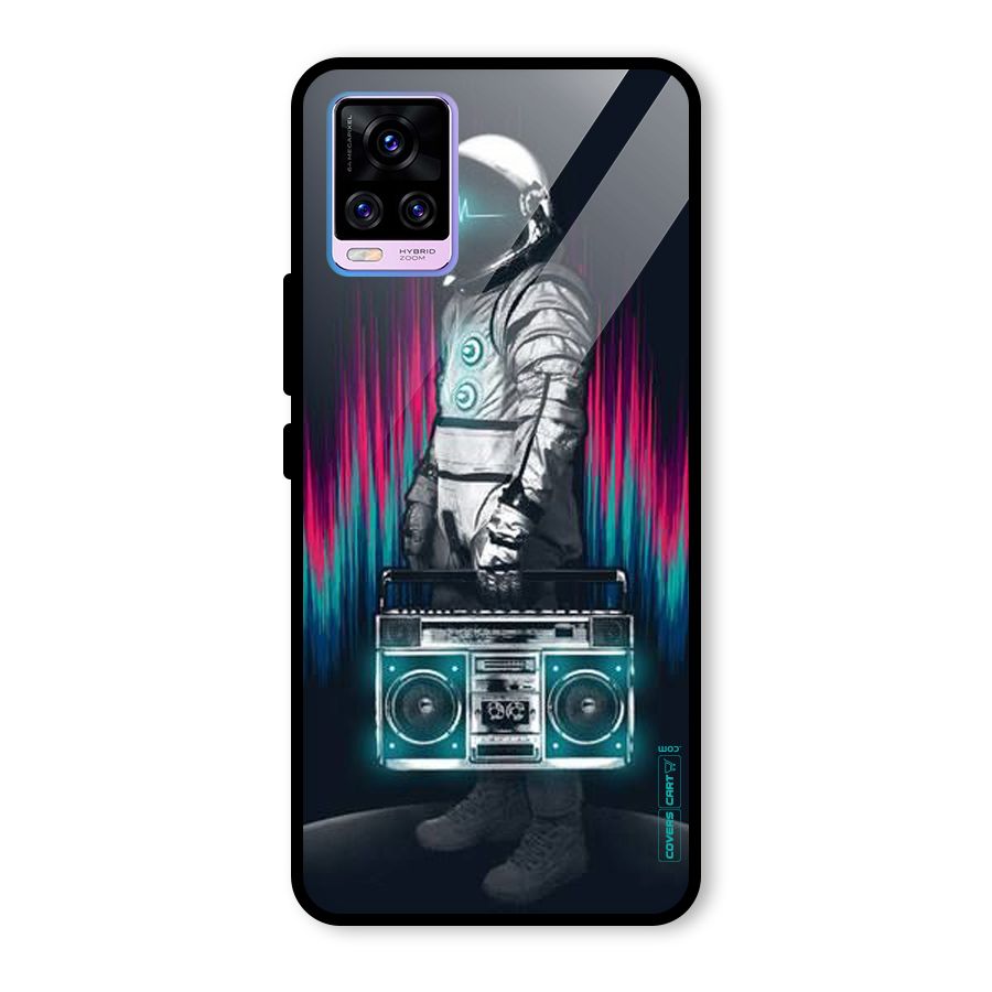 Radio Man Glass Back Case for Vivo V20 Pro