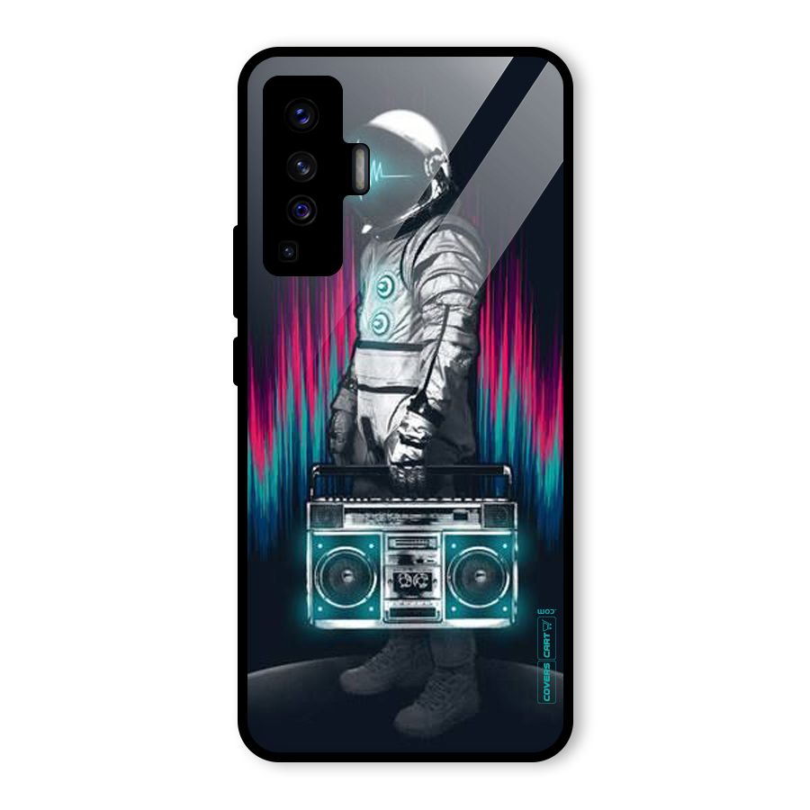 Radio Man Glass Back Case for Vivo X50