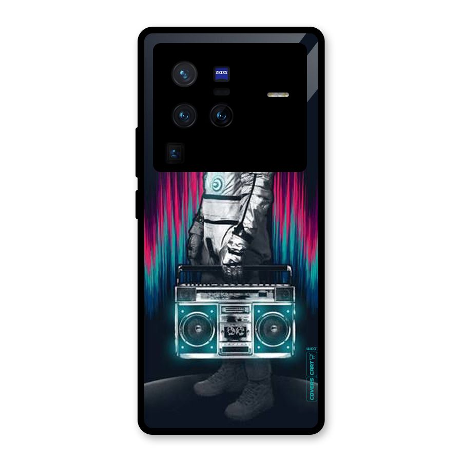 Radio Man Glass Back Case for Vivo X80 Pro