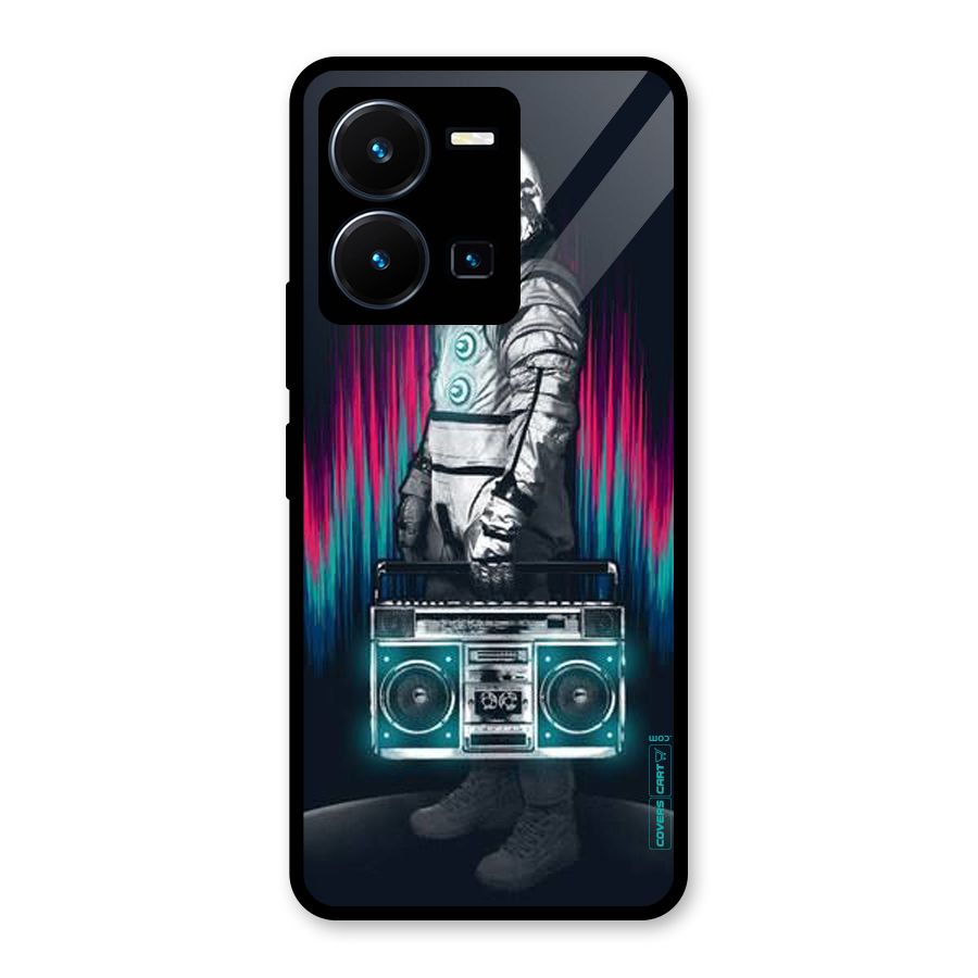 Radio Man Glass Back Case for Vivo Y35