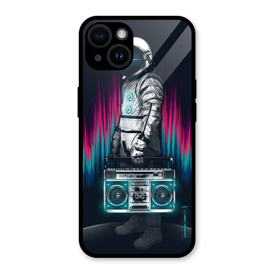 Radio Man Glass Back Case for iPhone 14