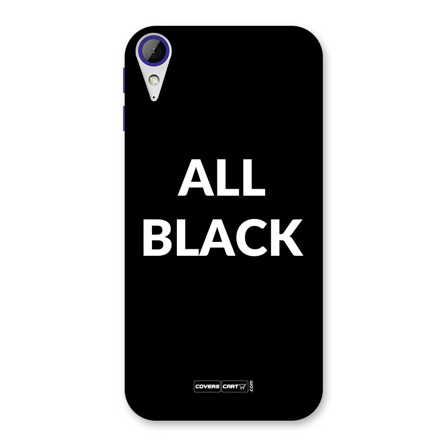 Raftaar All Black Back Case for Desire 830
