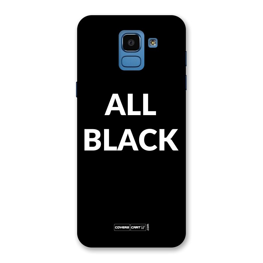 Raftaar All Black Back Case for Galaxy On6