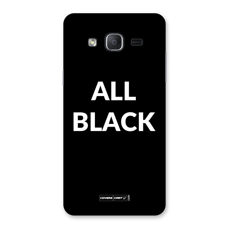 Raftaar All Black Back Case for Galaxy On7 2015