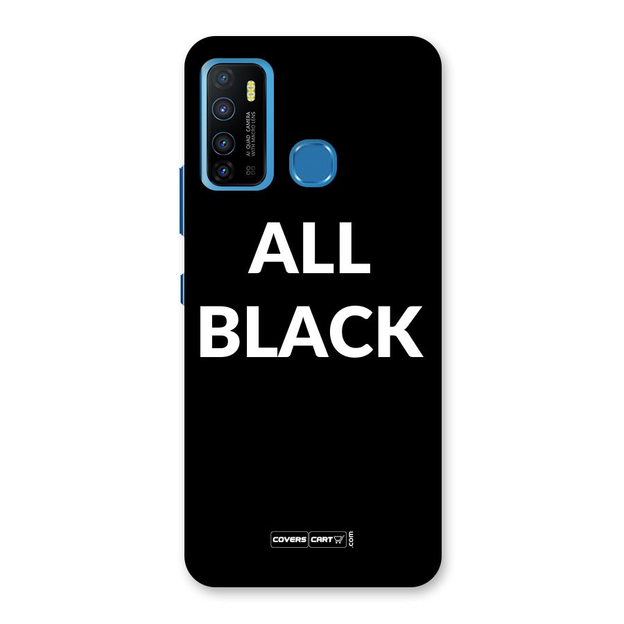 Raftaar All Black Back Case for Infinix Hot 9