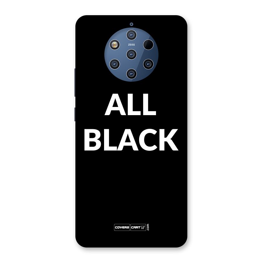 Raftaar All Black Back Case for Nokia 9 PureView