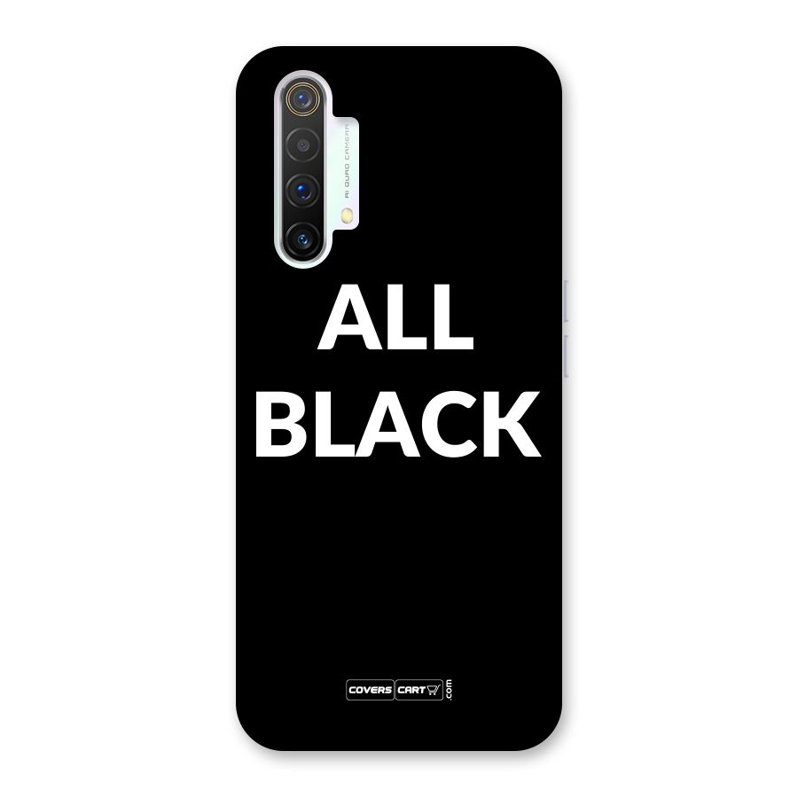 Raftaar All Black Back Case for Realme X3 SuperZoom