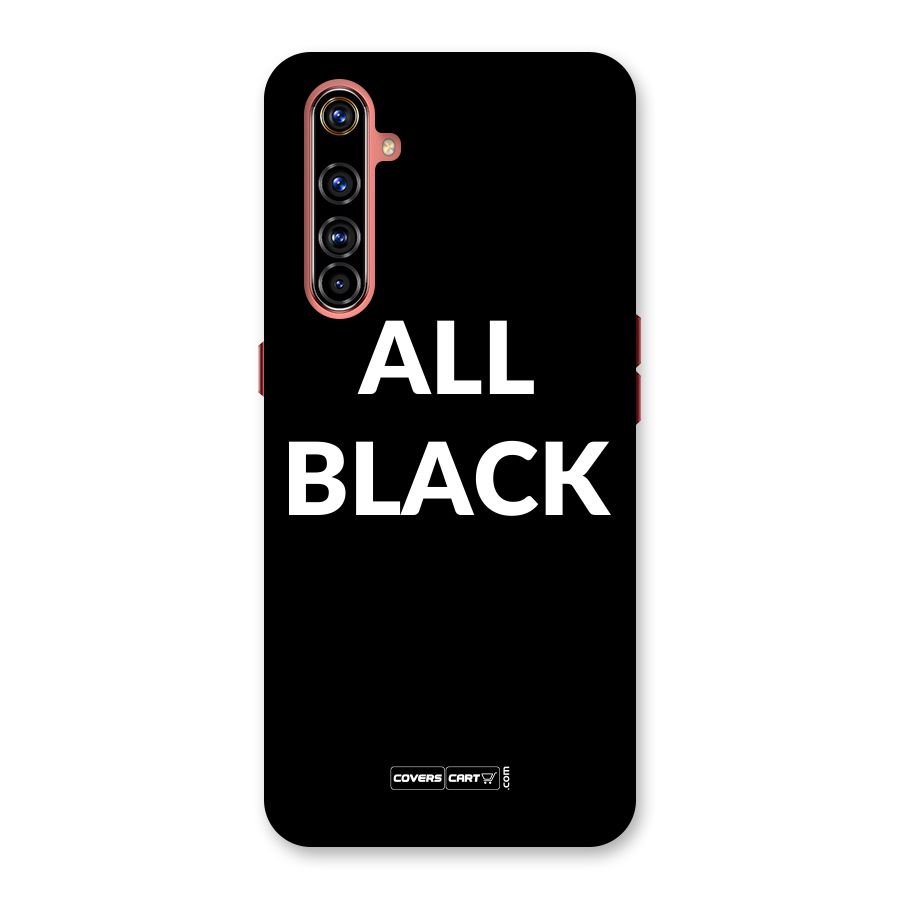 Raftaar All Black Back Case for Realme X50 Pro