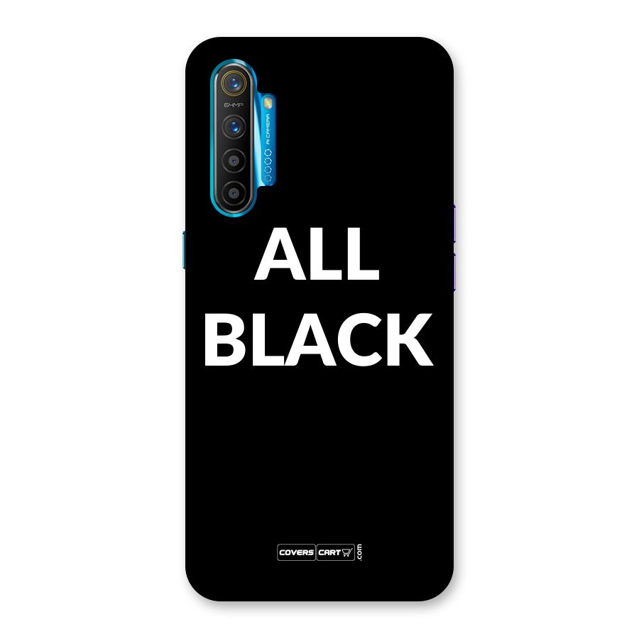 Raftaar All Black Back Case for Realme XT