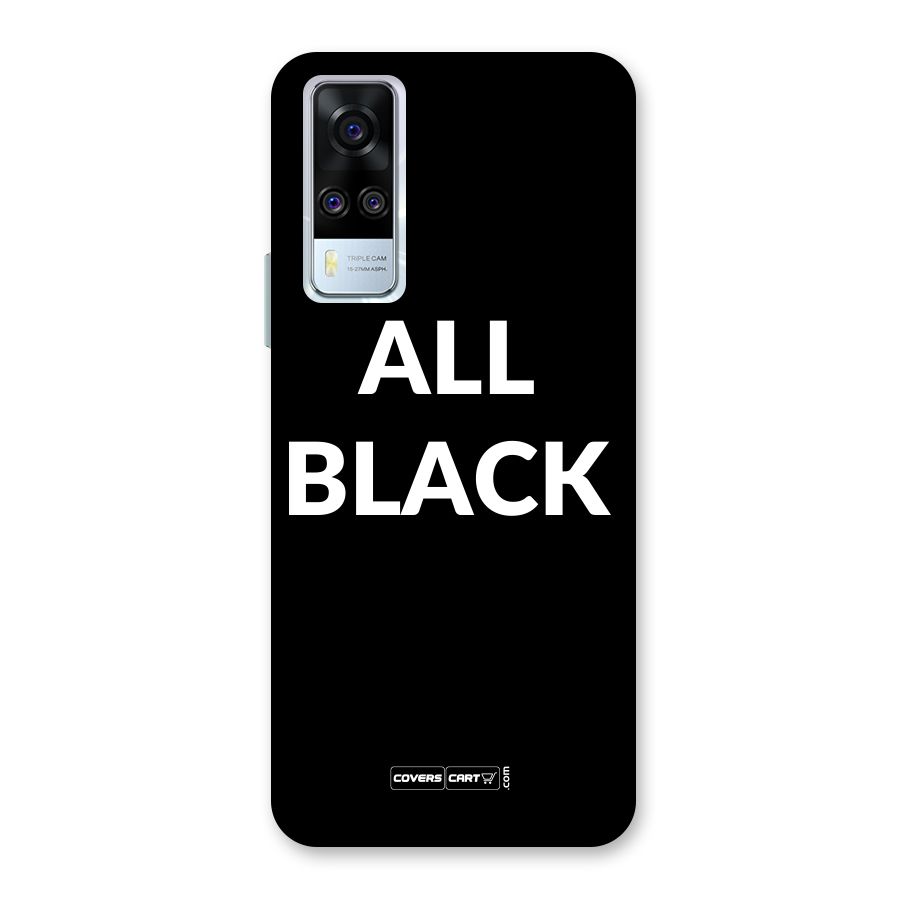 Raftaar All Black Back Case for Vivo Y31