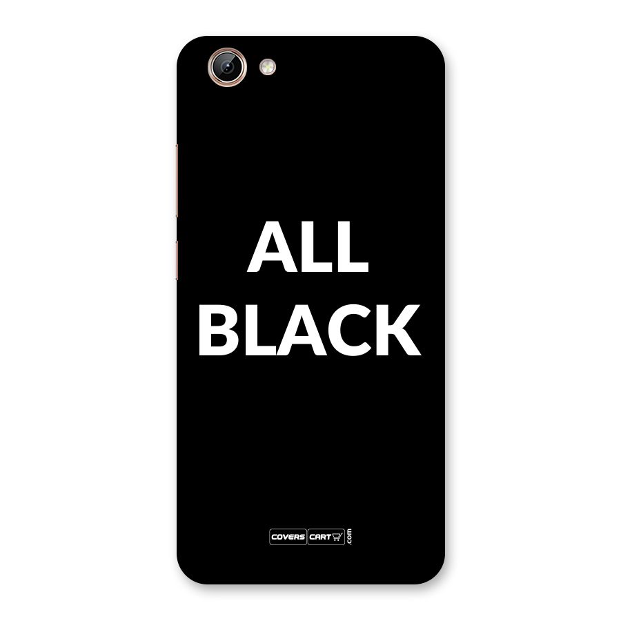 Raftaar All Black Back Case for Vivo Y71