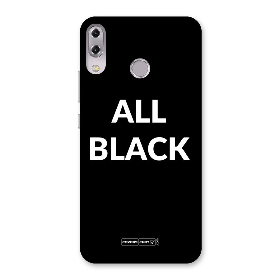 Raftaar All Black Back Case for Zenfone 5Z