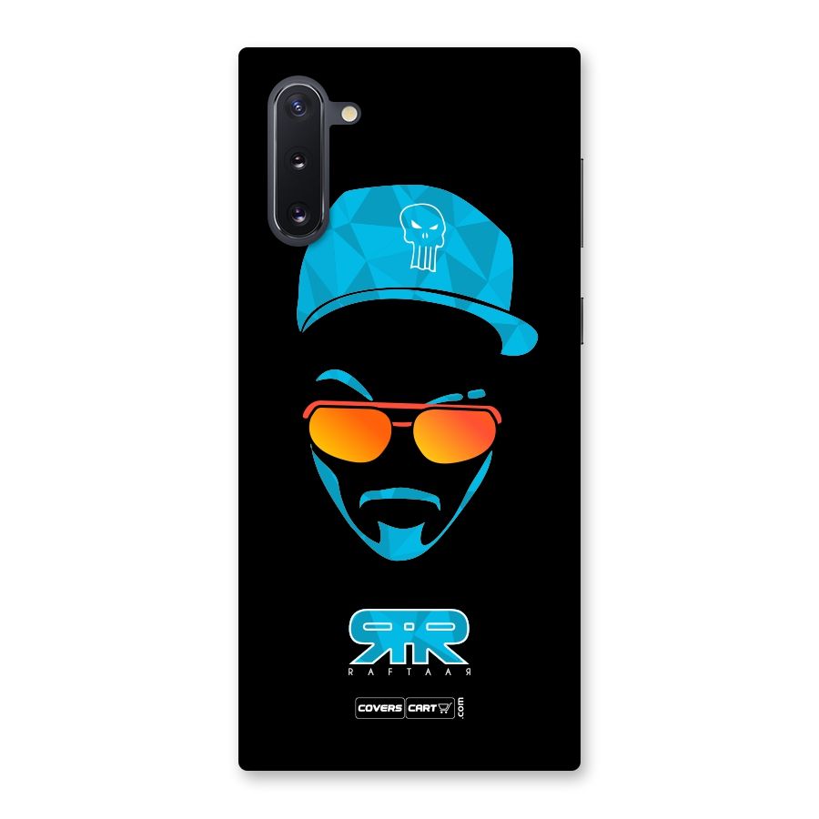 Raftaar Black and Blue Back Case for Galaxy Note 10