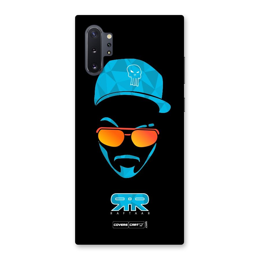 Raftaar Black and Blue Back Case for Galaxy Note 10 Plus