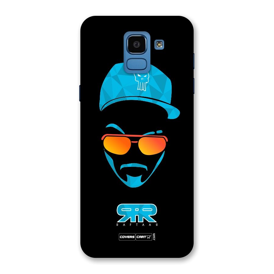 Raftaar Black and Blue Back Case for Galaxy On6