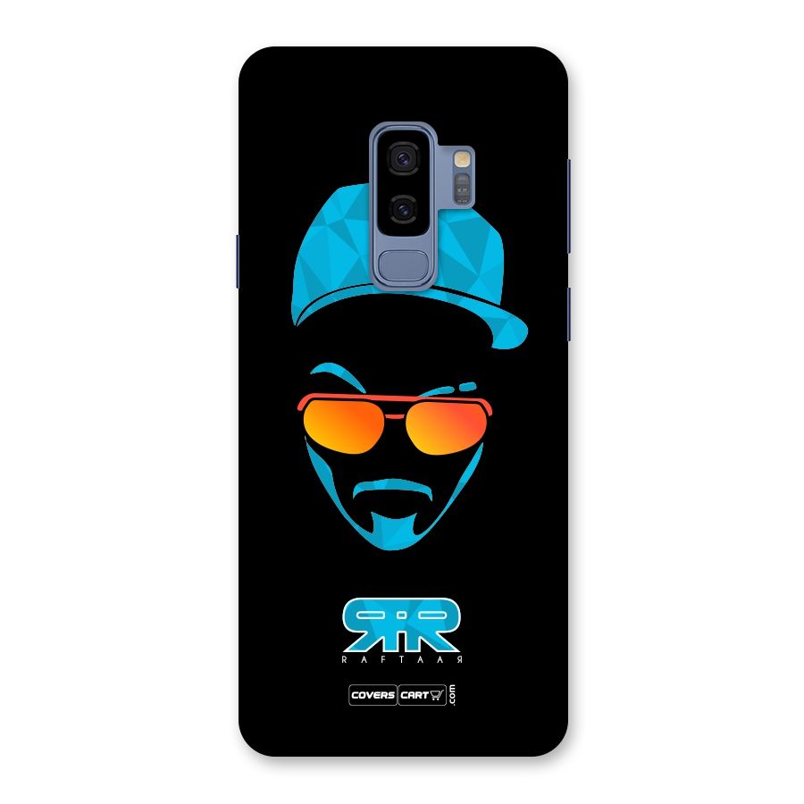 Raftaar Black and Blue Back Case for Galaxy S9 Plus