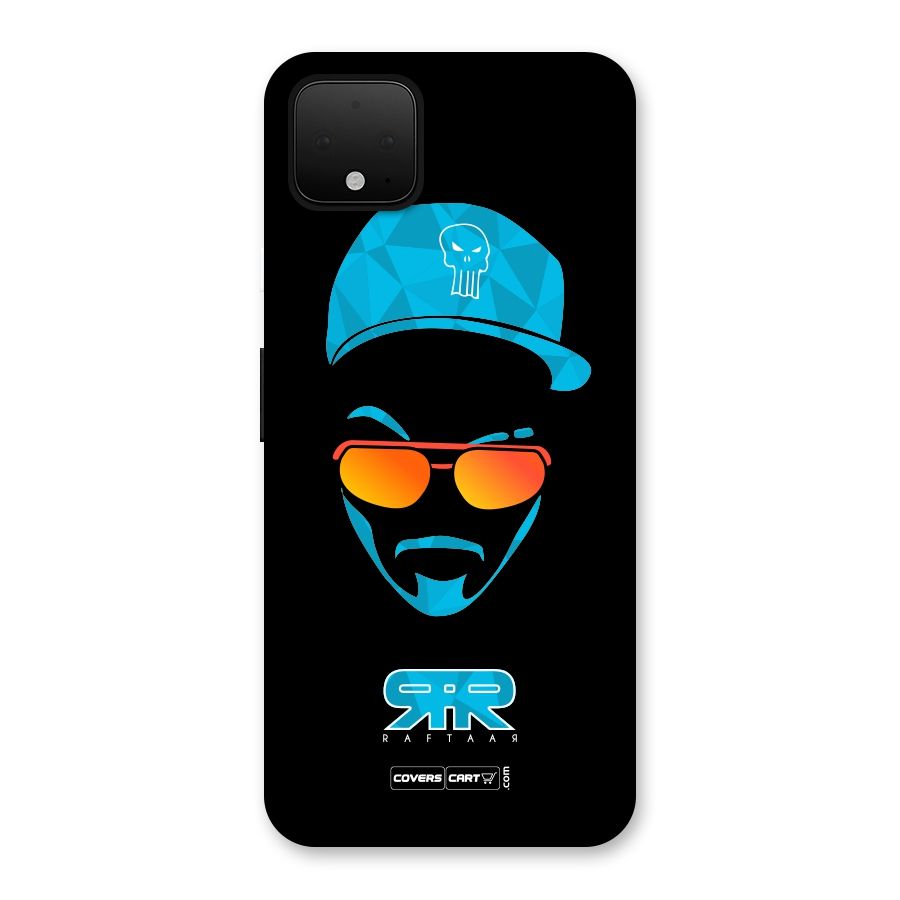 Raftaar Black and Blue Back Case for Google Pixel 4 XL