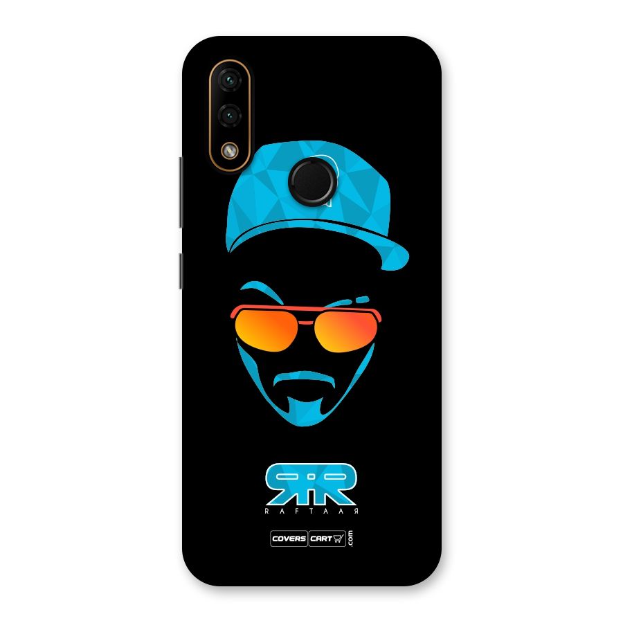 Raftaar Black and Blue Back Case for Lenovo A6 Note