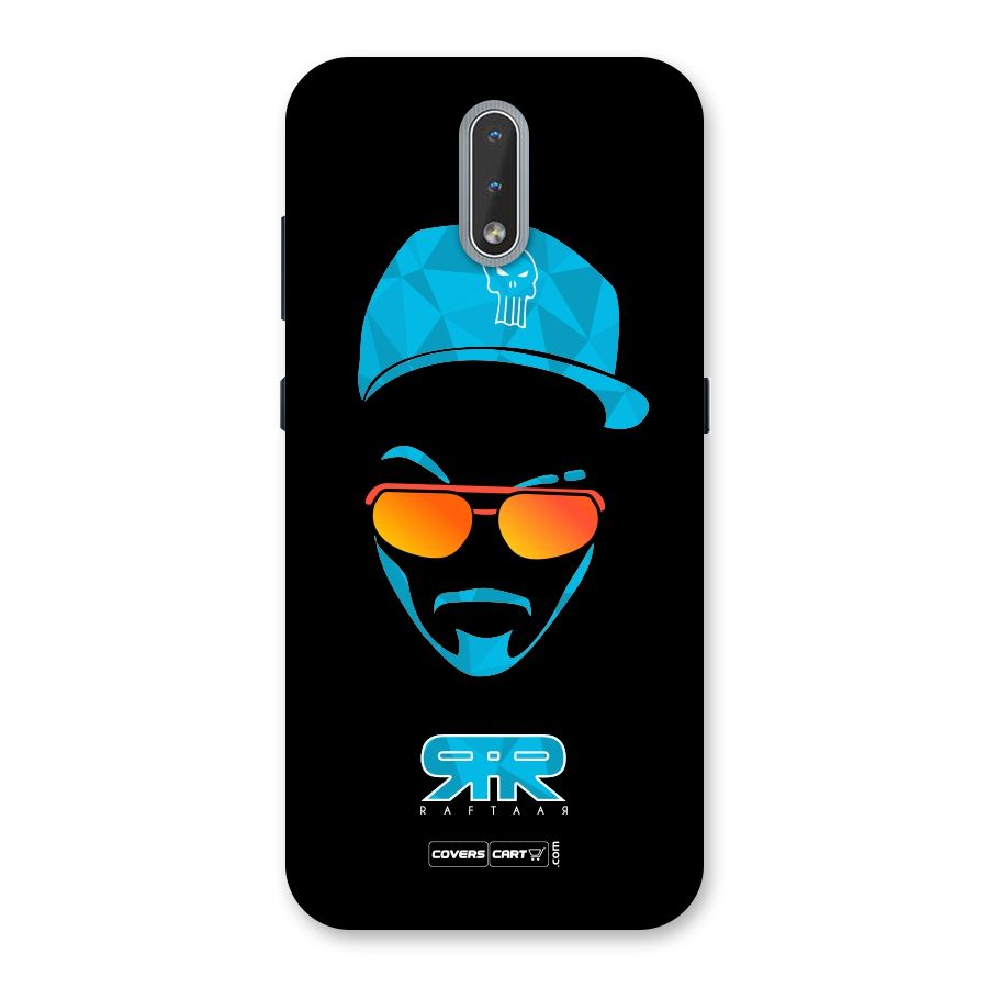 Raftaar Black and Blue Back Case for Nokia 2.3