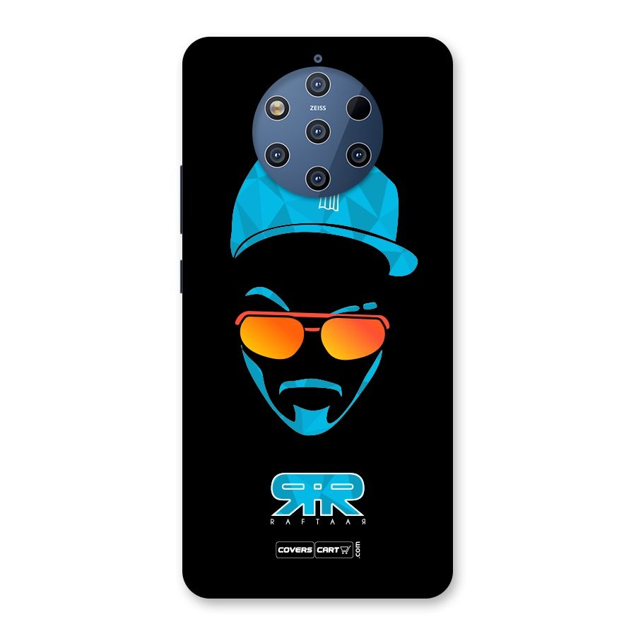 Raftaar Black and Blue Back Case for Nokia 9 PureView