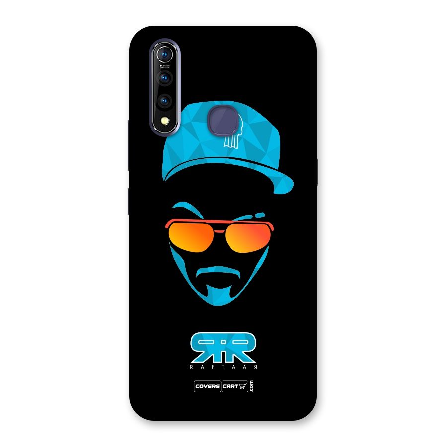 Raftaar Black and Blue Back Case for Vivo Z1 Pro