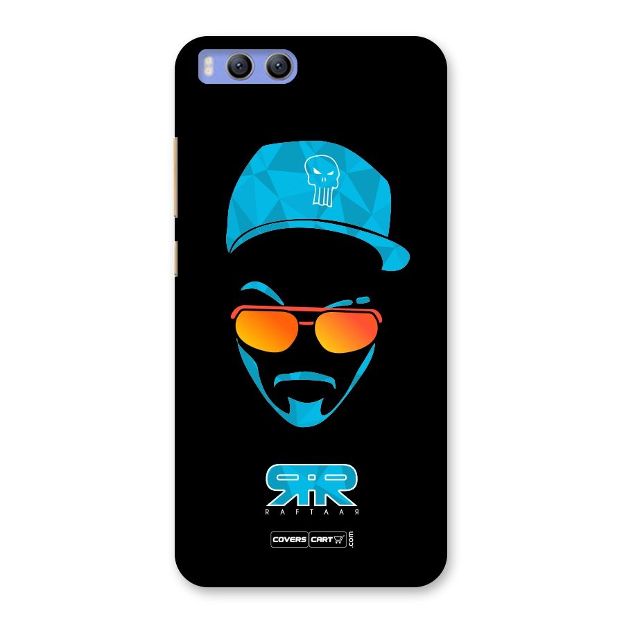 Raftaar Black and Blue Back Case for Xiaomi Mi 6