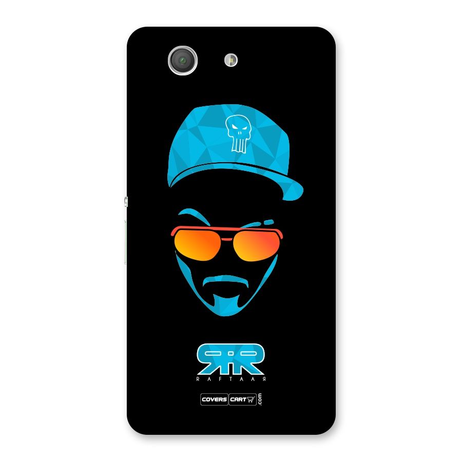 Raftaar Black and Blue Back Case for Xperia Z3 Compact