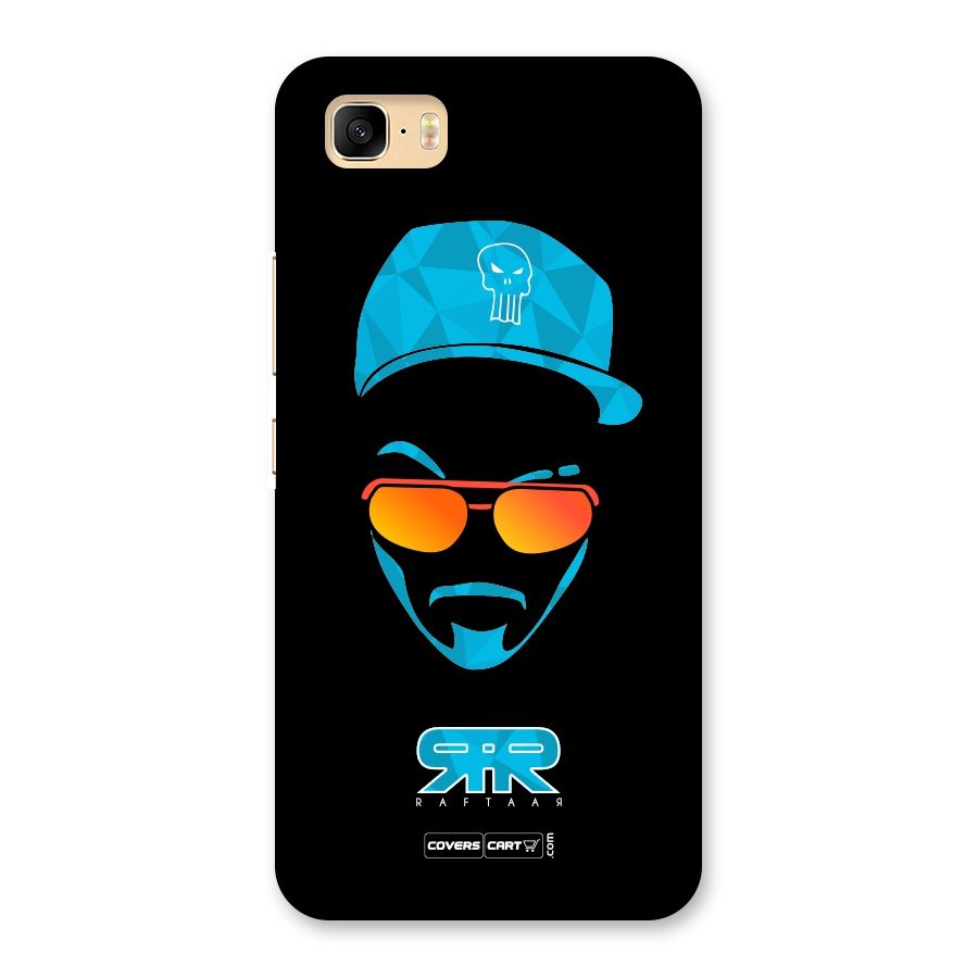 Raftaar Black and Blue Back Case for Zenfone 3s Max