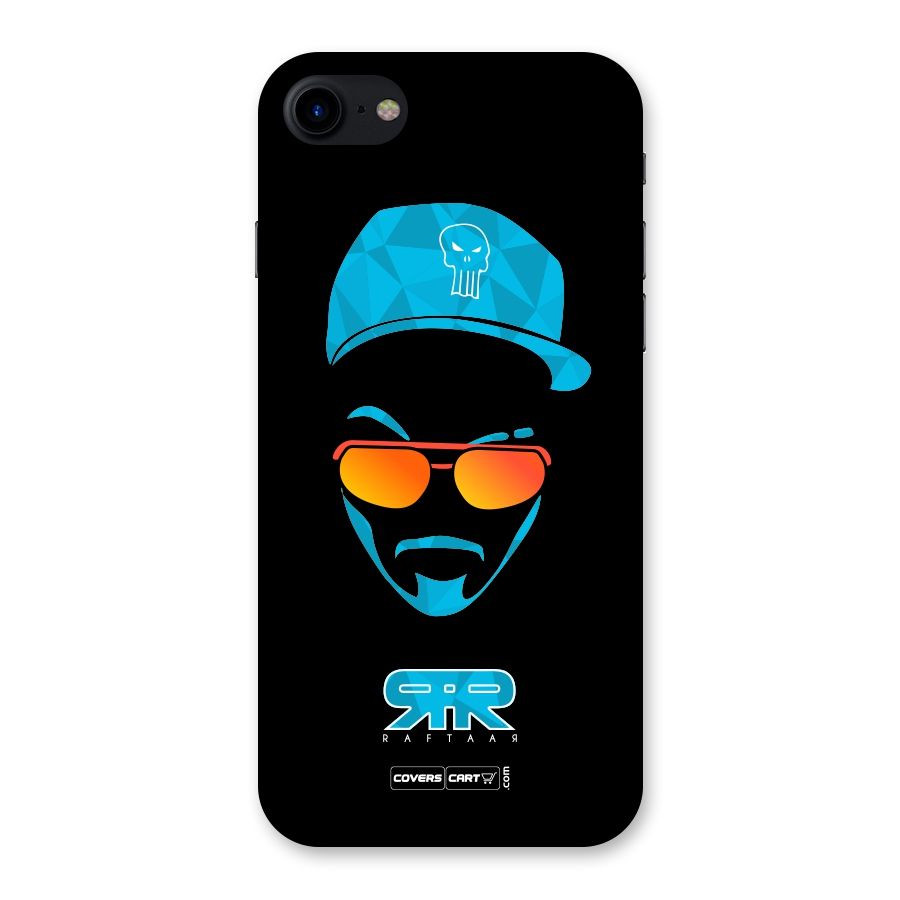 Raftaar Black and Blue Back Case for iPhone SE 2020